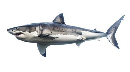 Fototapeta premium Shark on transparent background