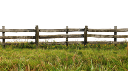 Livestock Fencing on transparent background