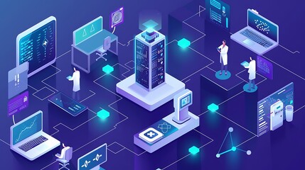 Blockchainbased medical record system ensuring data security and interoperability intensive infographic review of blockchain applications in future healthcare