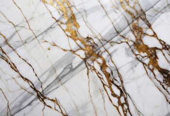 White gold marble texture pattern background with high resolution design for cover book, brochure, poster, wallpaper background or realistic business