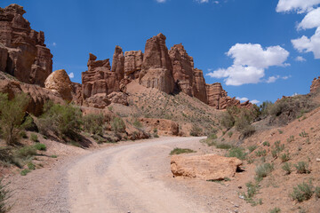 Charyn Canyon in Kazakhstan