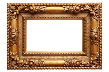 Antique Style Golden Bronze Frame