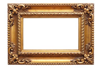 Antique Style Golden Bronze Frame
