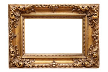 Antique Style Golden Bronze Frame