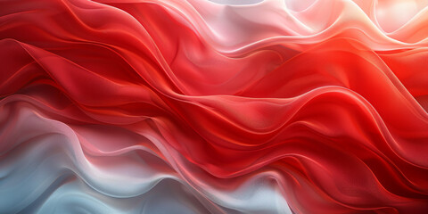 Obraz premium red vector white background Wave Pattern Abstract Texture Design Wedding Fashion Illustration Color Luxury Wallpaper Fabric Beautiful Natural Textile Romantic Silk Cloth Linen 