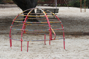 children school playground jungle gym