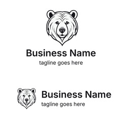 Majestic Bear Logo: Strength in Simplicity