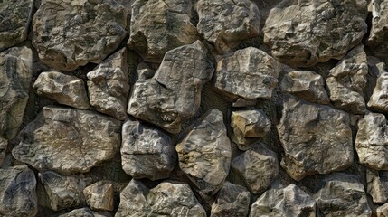 Seamless stone texture, Seamless background. Stone wall