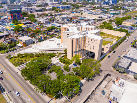 Aerial photo Miami Center for Mental Health and Recovery located at 2200 NW 7th Ave
