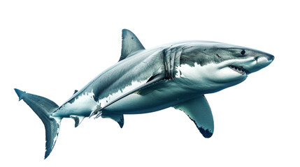 Shark on transparent background