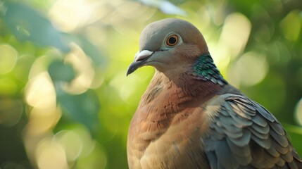 Laughing Dove bird captured up close