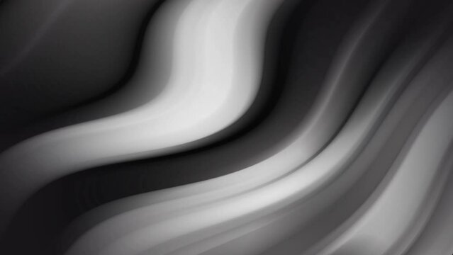 abstract black and white gradient background, seamless looping. 4k video