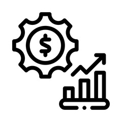 business development line icon