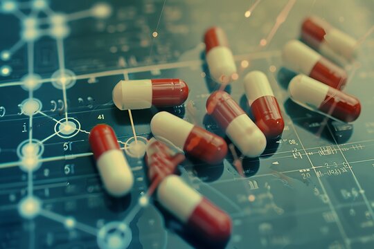 Pharmacogenomic test checkup calendar optimizing medication schedules and dosage adjustments based on genetic profiles meticulous data exploration of pharmacogenomics in future personalized medicine