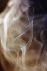 Close up of smoke abstract as background