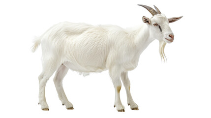 Fototapeta premium Goat on transparent background