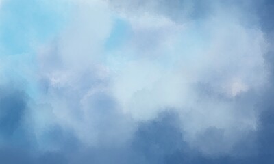 abstract blue background , water color style