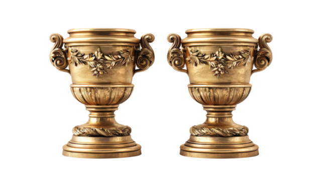 antique bronze cup