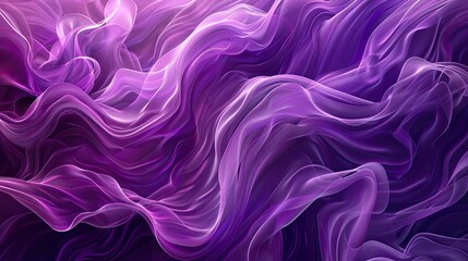 Obraz premium A purple and blue swirl of fabric with a purple background
