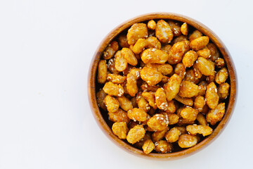 Caramelised peanuts with sesame, Candied peanuts