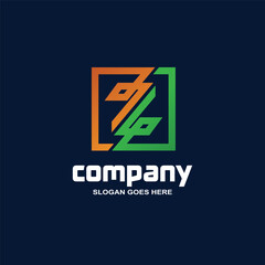 Abstarct letter z logo vector