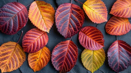 autumn fall leaves background cinemati 