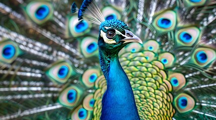 Fototapeta premium Indian Male Peacock