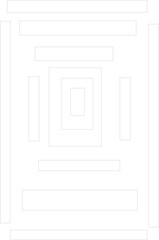 illustration of a white wall