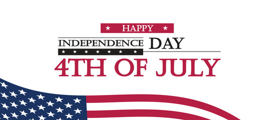 Happy Independence Day Celebrate the 4th of July with joy and patriotism
