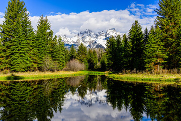 Grand Teton from Schwabacher Landing