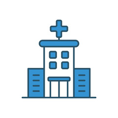 Hospital Vector Icon
