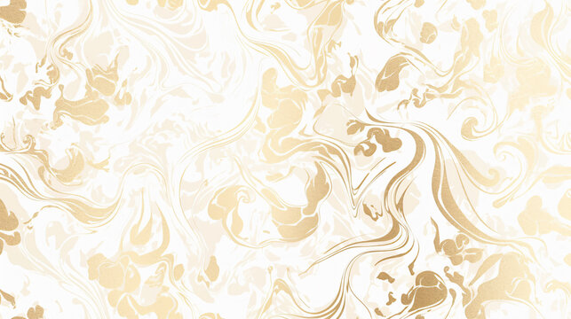 Abstract gold and white marble texture with copy space text for design, graphic, texture, art, modern, elegant, luxurious, abstract
