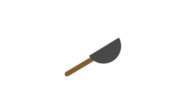 cooking animation for restaurant logo, animation, mp4, video