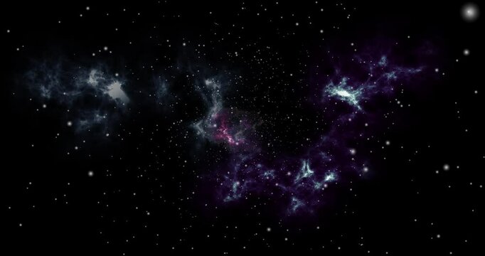 Galaxy Nebula Space background with stars Space 002