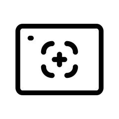 Photographic icon template