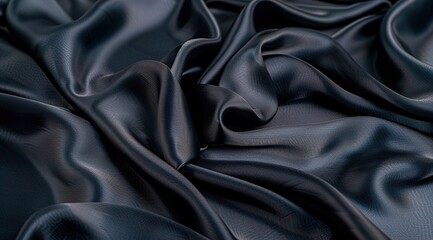 Obraz premium black satin background