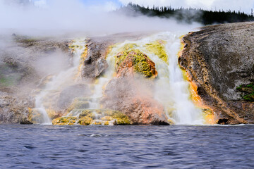 Mineral Deposits on the River Bank