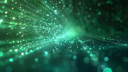 Green and blue light burst, suitable for futuristic, technology, or energy concept designs, ideal for use in digital and print media