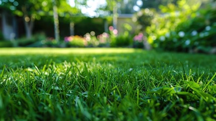 Naklejka premium Synonym grass lawn greensward sward turf