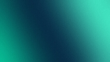 Grainy texture blue green gradient background. Glowing luxury gradient abstract background. Modern blue green gradient color