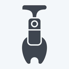 Icon Apple Corer. related to Kitchen Tool symbol. glyph style. simple design illustration