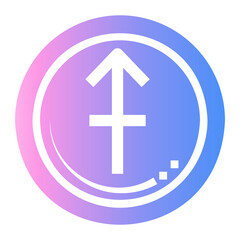 Obraz premium sagittarius icon