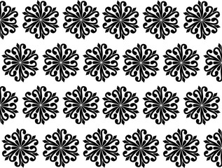 Elegant plant motif pattern design, damask motif wallpaper design, vector pattern design with a beautiful classic theme 