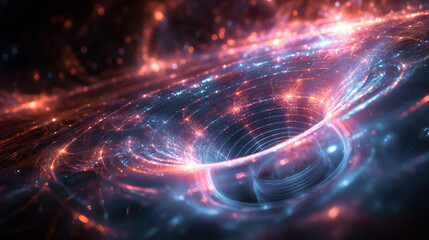 Obraz premium Quantum Computing: Used in quantum computing systems to manipulate and control the quantum state of light as part of quantum information processing.