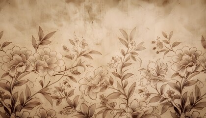 A retro vintage background with faded, distressed paper texture