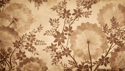 A retro vintage background with faded, distressed paper texture
