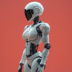 Futuristic Humanoid Robots in Sync"
"Advanced Robotic Team: High-Tech Humanoids"
"Innovative Robotics