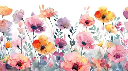 Watercolor Floral Painting
