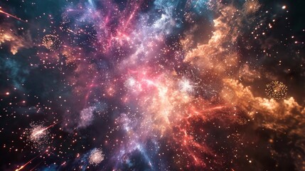 Naklejka premium 宇宙空間