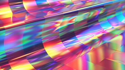 Obraz premium 幻想的なホログラムの背景